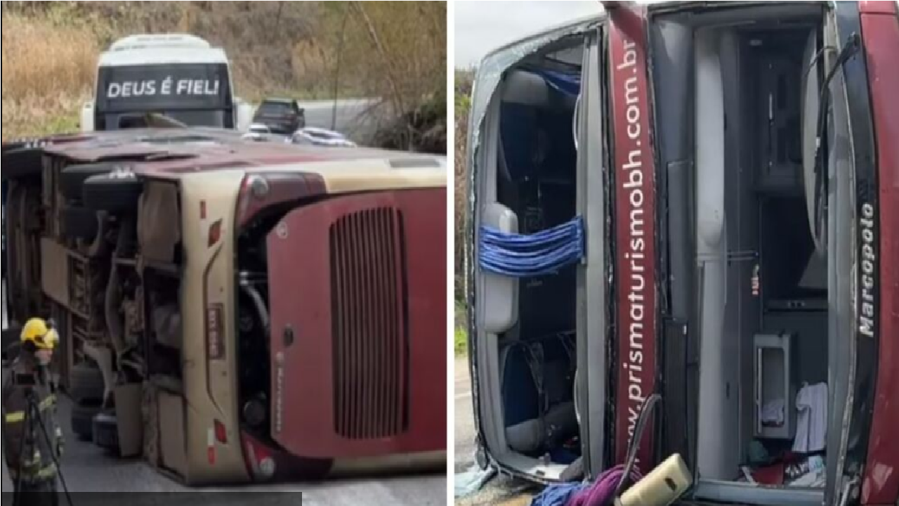 Acidente grave na BR-418, próximo a Carlos Chagas, deixa feridos