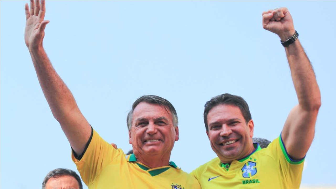 Bolsonaro participa de agendas com Ramagem e reforça apoio a candidatura a prefeitura do Rio