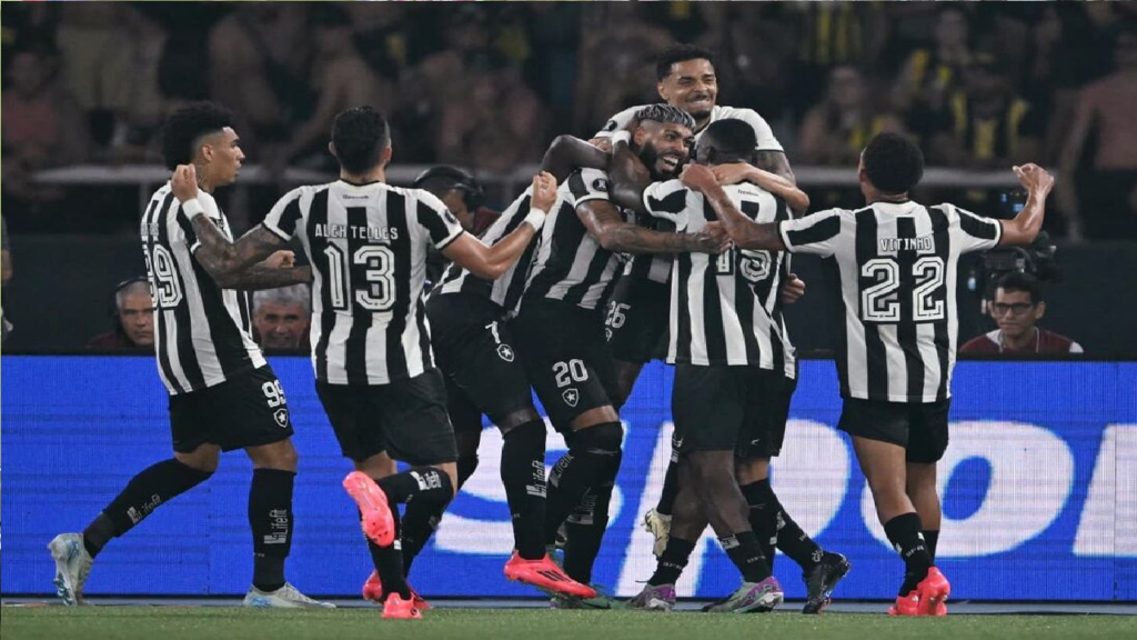 Botafogo goleia Peñarol e está a um passo da final da Libertadores