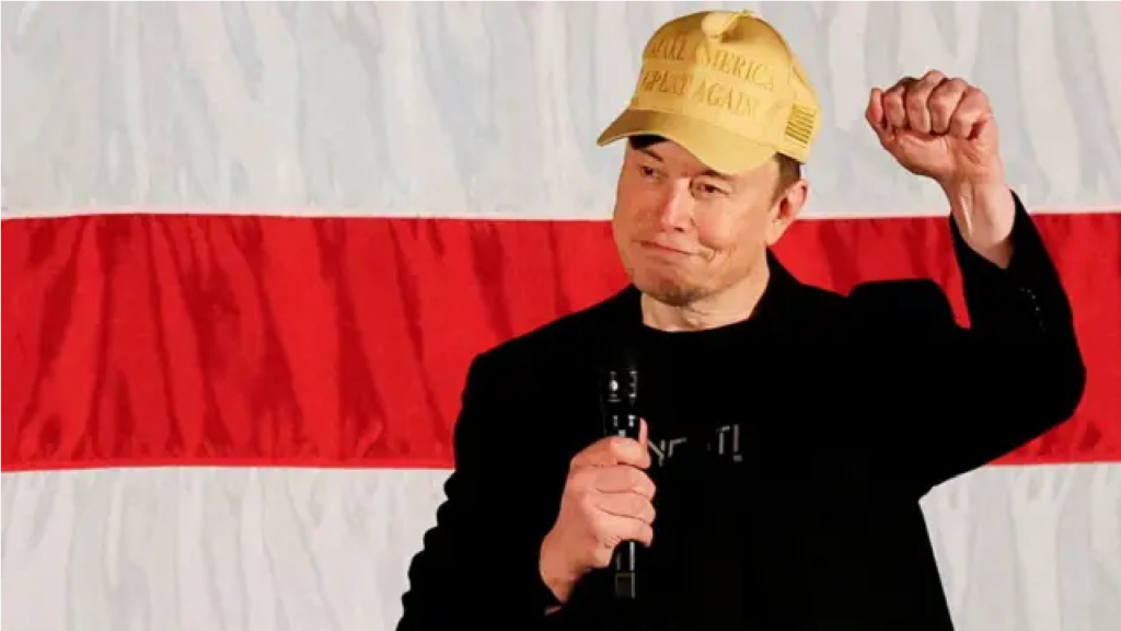 Elon Musk sorteará US$ 1 milhão por dia a eleitores na Pensilvânia em apoio a Trump