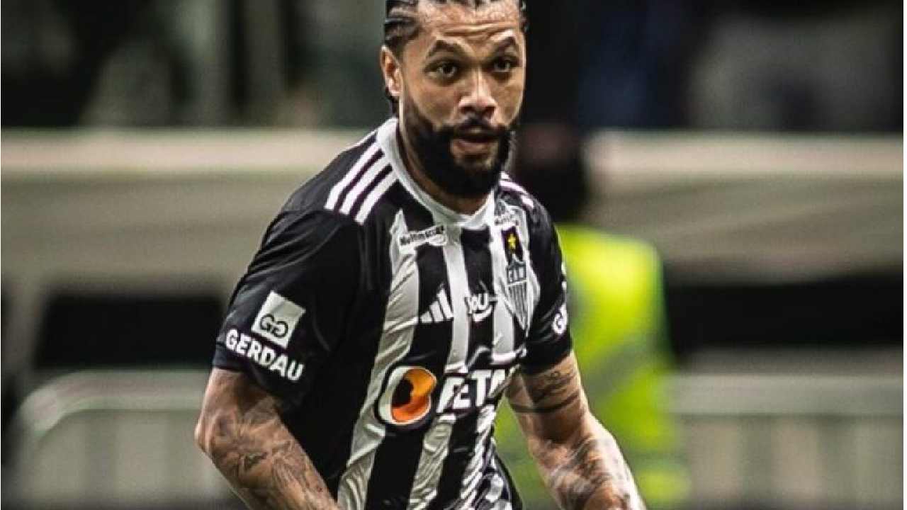 Otávio volante do Atlético, fala sobre ‘agenda apertada’ em outubro