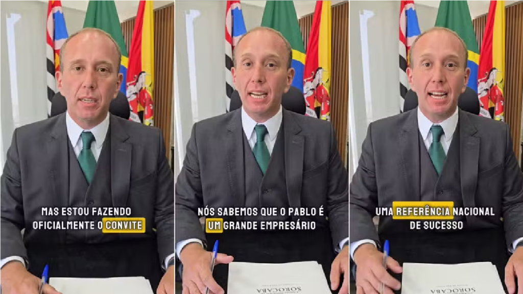 Prefeito de Sorocaba Convida Pablo Marçal para Secretaria de Desenvolvimento Econômico