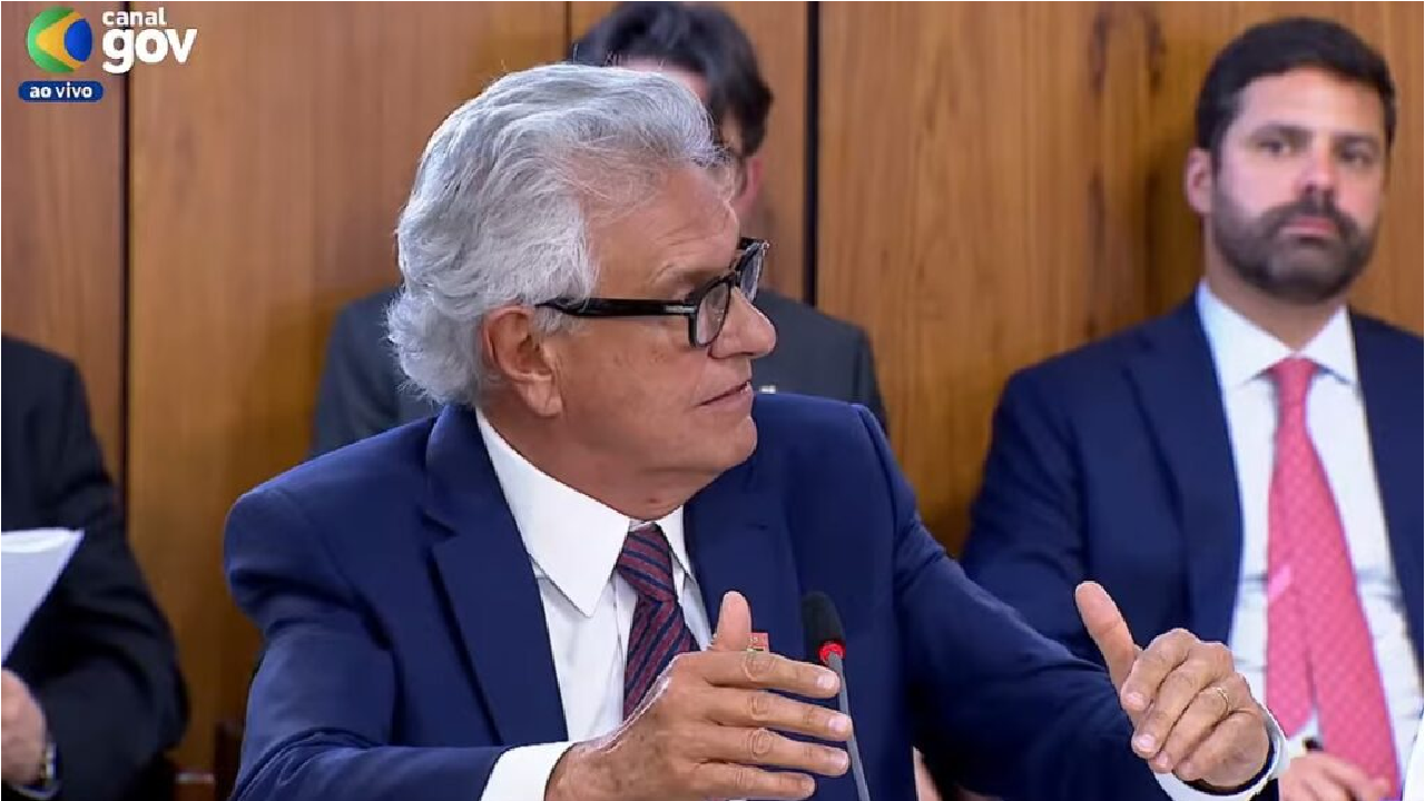 Caiado diz a Lula que não vai "botar câmera em policial de maneira alguma”