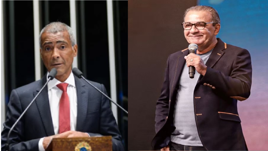 Romário elogia Malafaia por posicionamento contra Pablo Marçal: “P*** de cachorro”