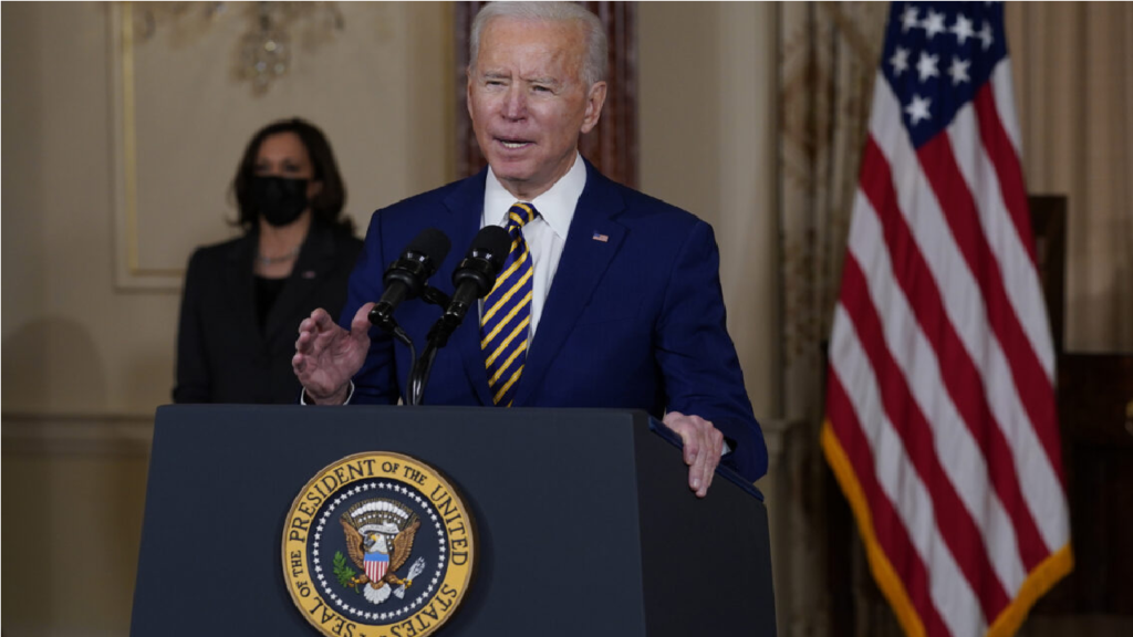 “Aceitamos a escolha do país”, diz Biden após vitória de Trump nos EUA