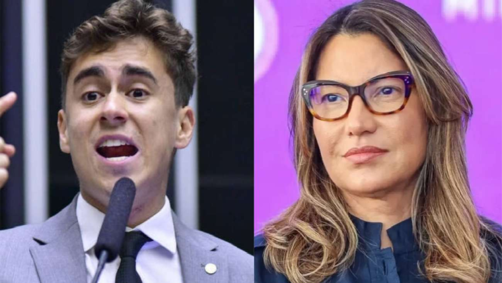 Nikolas Ferreira aciona Itamaraty e cobra esclarecimentos após Janja xingar Elon Musk