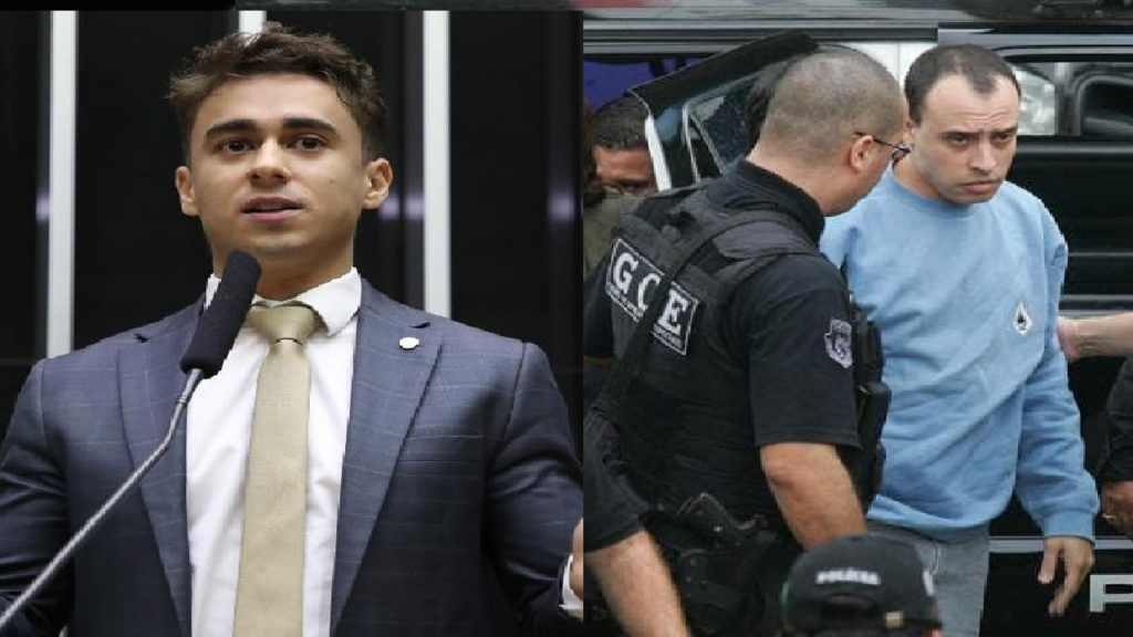 Nikolas Ferreira ironiza saidinha de Nardoni, condenado pela morte da filha: "Matou a filha, pode liberar"