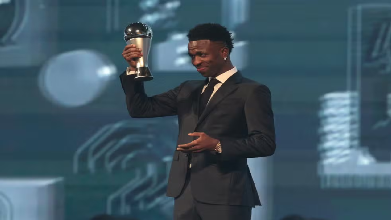 The Best: Vini Jr. é eleito o melhor jogador do mundo pela FIFA