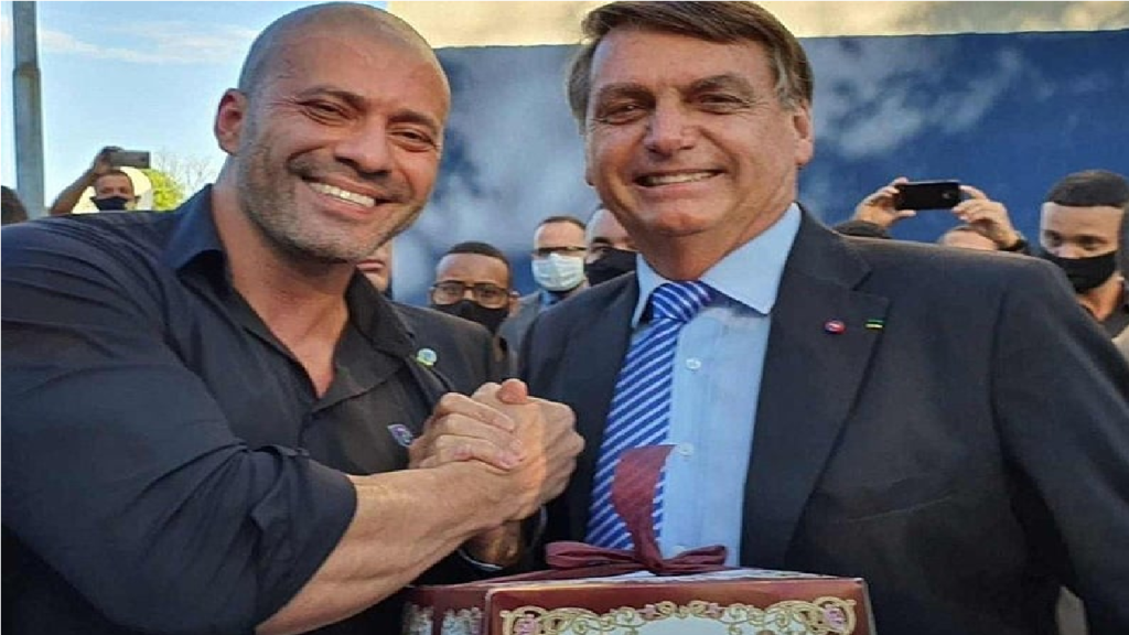 Decisão de Moraes que concedeu liberdade a Daniel Silveira proíbe contato com Bolsonaro