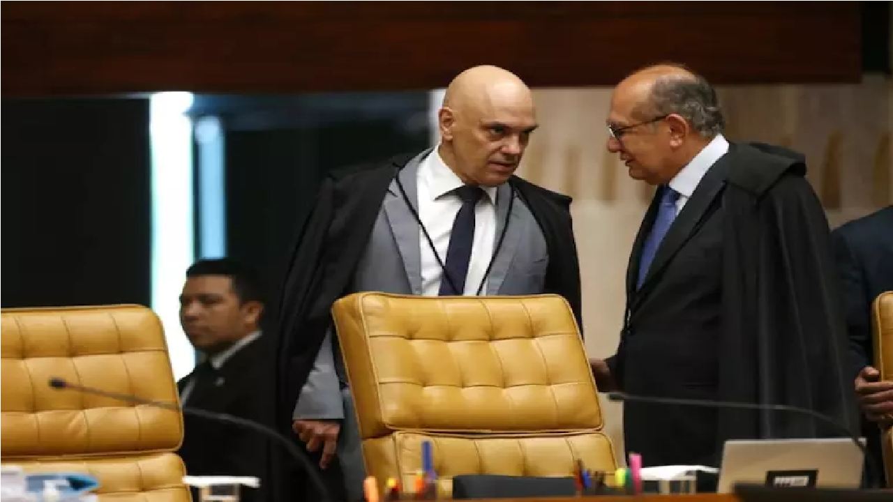Gilmar Mendes diz que Moraes enche a nação brasileira de “orgulho”