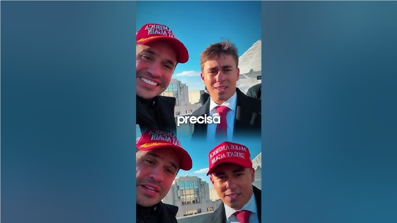 Pablo Marçal posta vídeo com Nikolas nos EUA e o chama de presidente