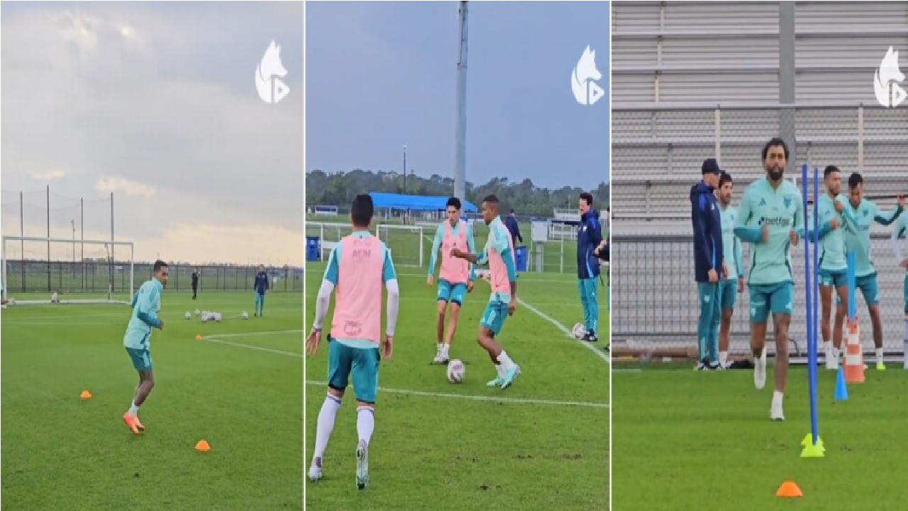 Com reforços, Cruzeiro faz primeiro treino da pré-temporada