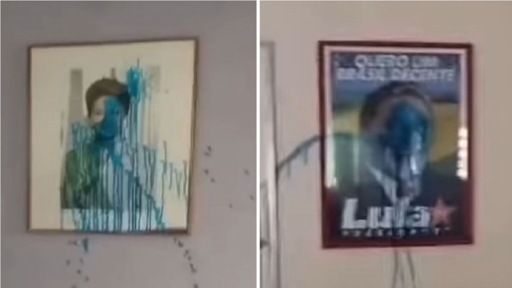 Sede do PT é depredada em Diadema