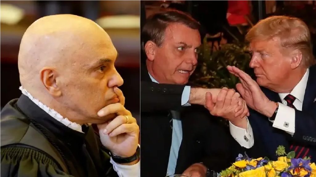 Moraes nega pedido de Bolsonaro para ir à posse de Trump nos EUA